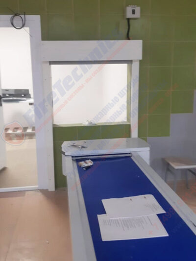 Противопожарные шторы FireTechnics на оконные проемы